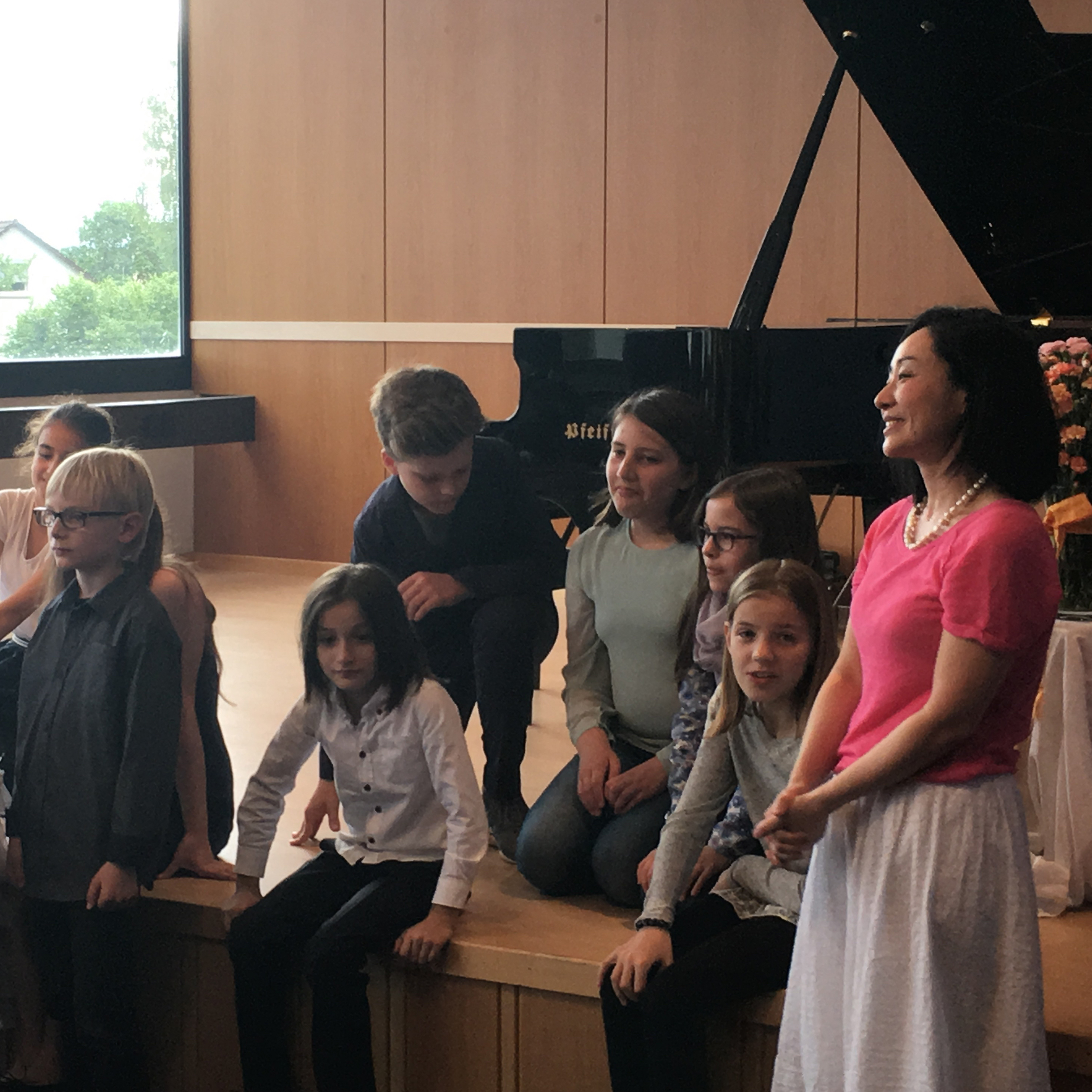 Vorspiel, Schülerkonzert, Flügel, Klavierschule