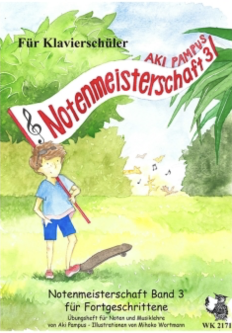 Notenmeisterschaft Band 3, Aki Pampus, Mihoko Wortmann, Waldkauz Verlag